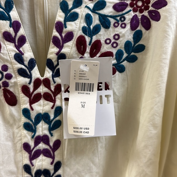 🔥🔥🔥NEW Anthropologie Roller Rabbit Belted Balloon Sleeves Naema Dress - Picture 6 of 13